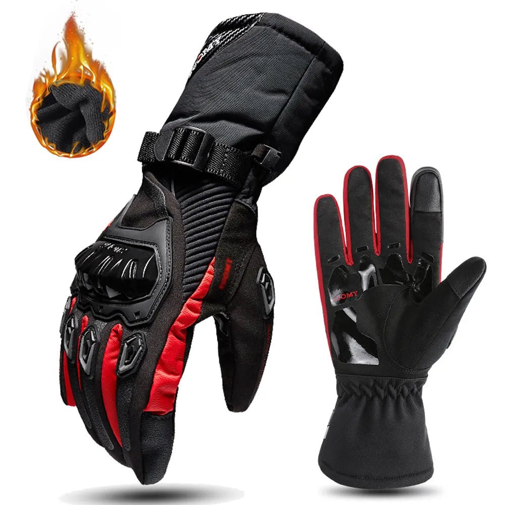 Motorradhandschuhe Winter - Wasserdicht und Touchscreen