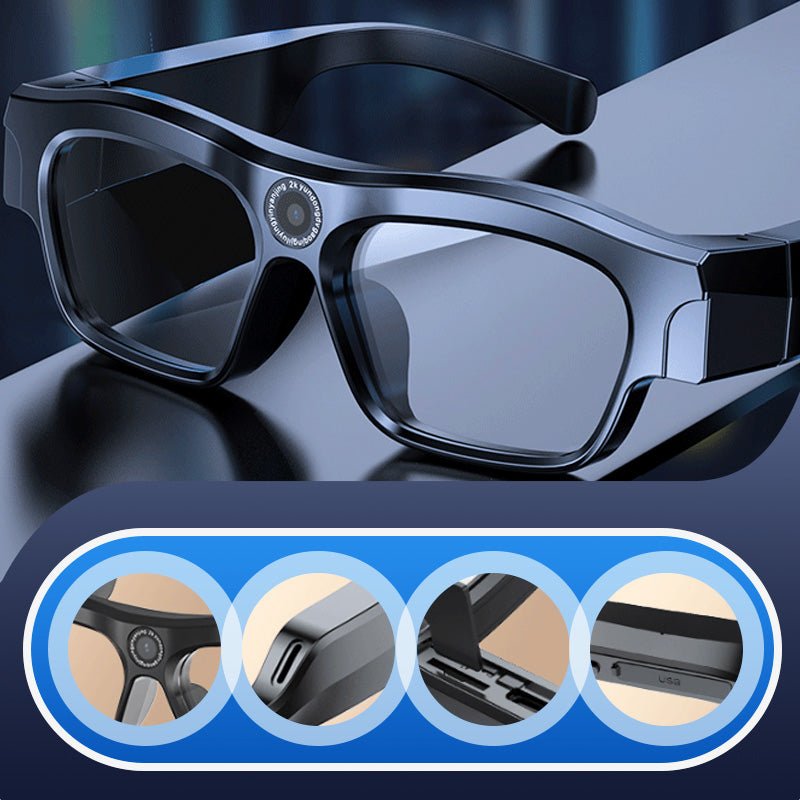 ⏳Time - limited Special⏰Multi - function HD Smart Bluetooth Glasses👓 - ALPINE WEAR