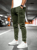 Herren Slim Fit Cargo-Jogger - Schmal Zulaufend & Kordelzug