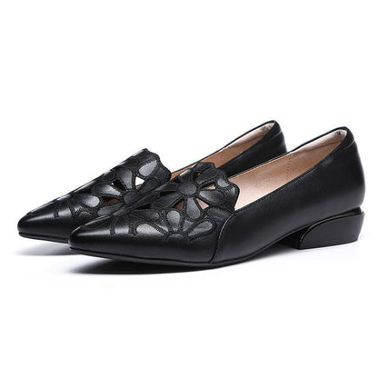 Videl Women's Leather Loafers - ALPINE WEAR