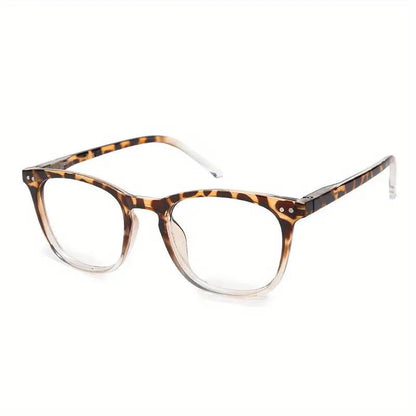 Women's Sexy Leopard Print Anti - Blue Light Gradient Reading Glasses - ALPINE WEAR