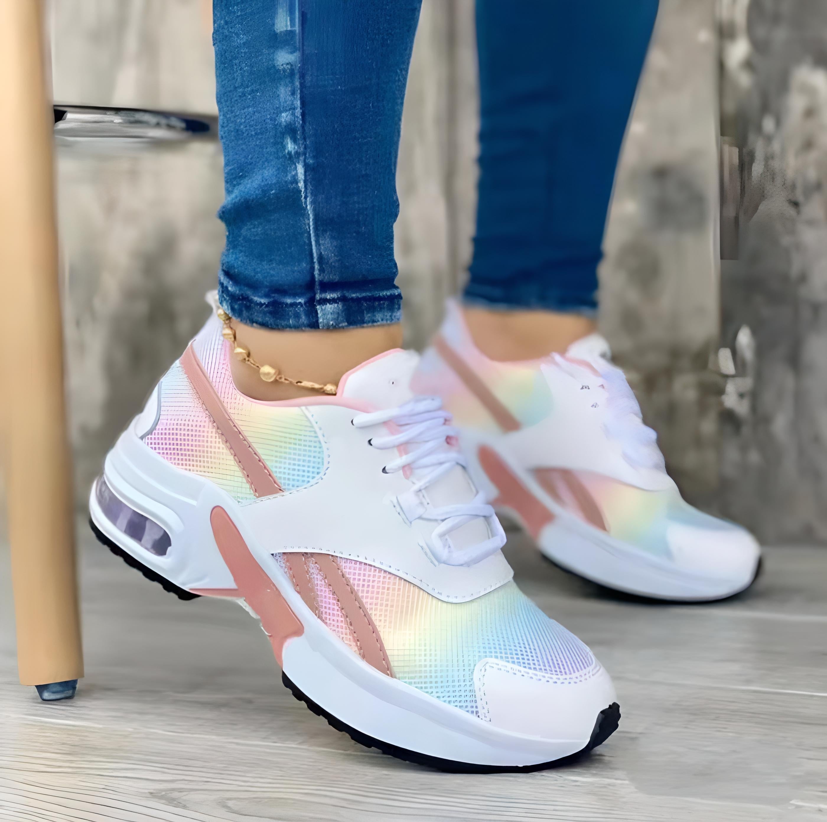 Stilvolle bequeme ergonomische Sneakers für Damen